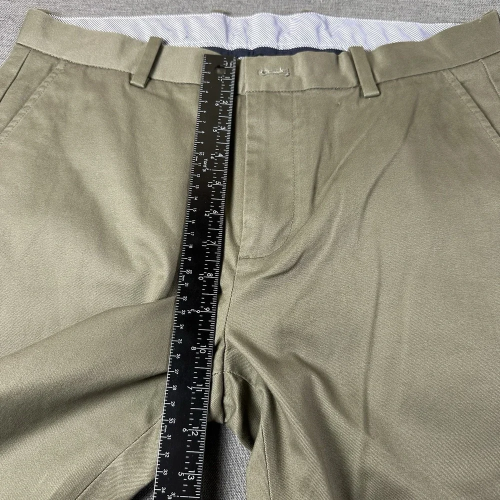 Brooks Brothers‎ Khaki Dress Pants Olive Green Size 3432